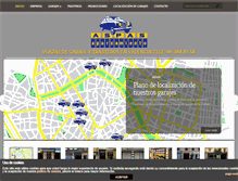 Tablet Screenshot of aparcamientosaspas.com